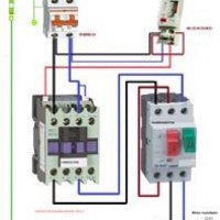 How To Wiring Single Phase Motor Through 3 Contactor