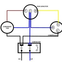 Wiring Diagram For Compressor Use Running Capacitor