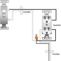 Wiring Diagram For Switched Outlet